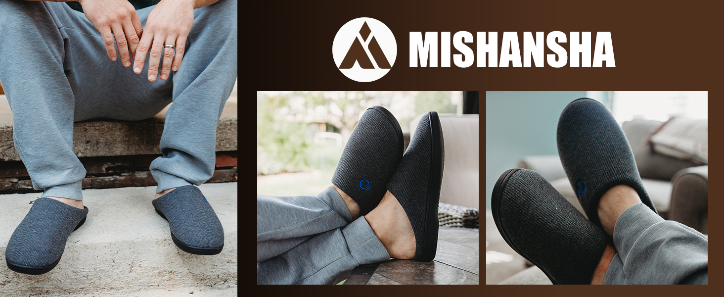 Тапочки халатні Mishansha зимові, унісекс, з піною пам'яті, для дому та вулиці, розмір 36-47, креп, рожевий, сірий