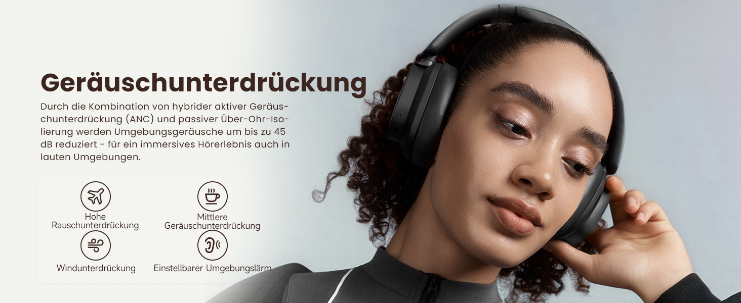 Навушники бездротові Edifier ES850NB з шумозаглушенням, Hi-Res Audio, Bluetooth 5.4, чорні