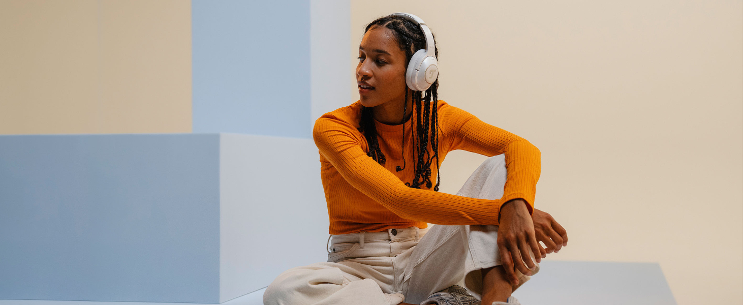 Бездротові навушники Teufel REAL Blue Over-Ear Bluetooth - білі, 55 годин роботи, ShareMe, High Resolution Audio