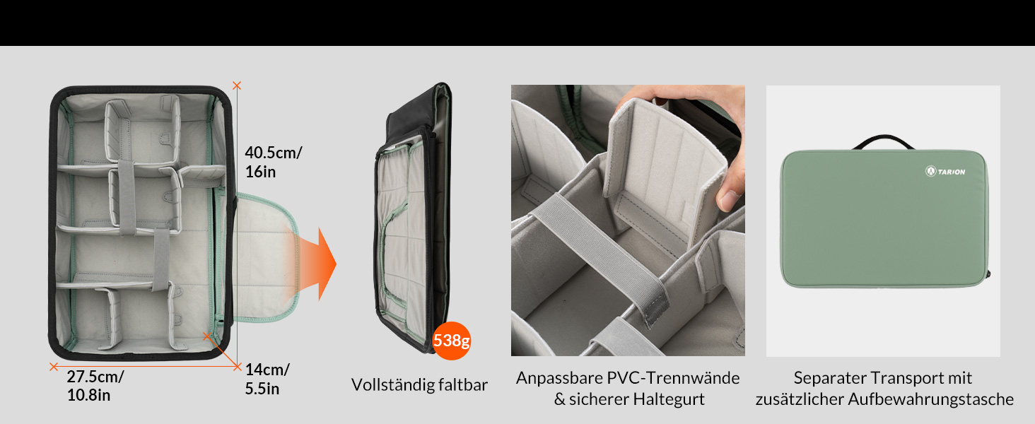 Рюкзак для фотоапарата TARION: водонепроникний, 35L, з відділенням для 16