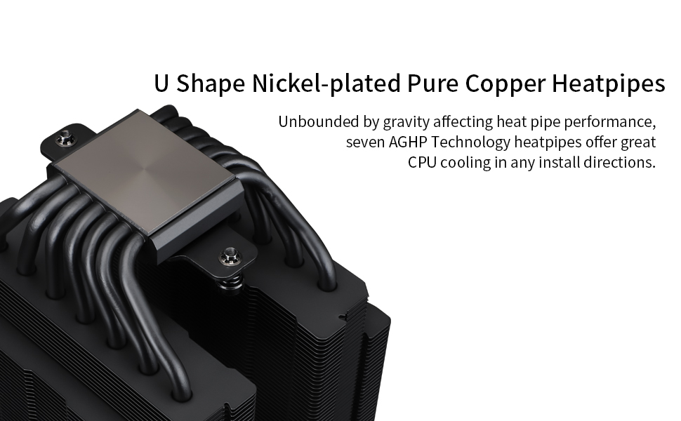 Thermalright Phantom Spirit 120 EVO - кулер для CPU з 7 heatpipes, 2 вентилятори 120mm, технологія AGHP 4.0, під AMD AM4/AM5 та Intel 1700/1851/1150/1151/1200