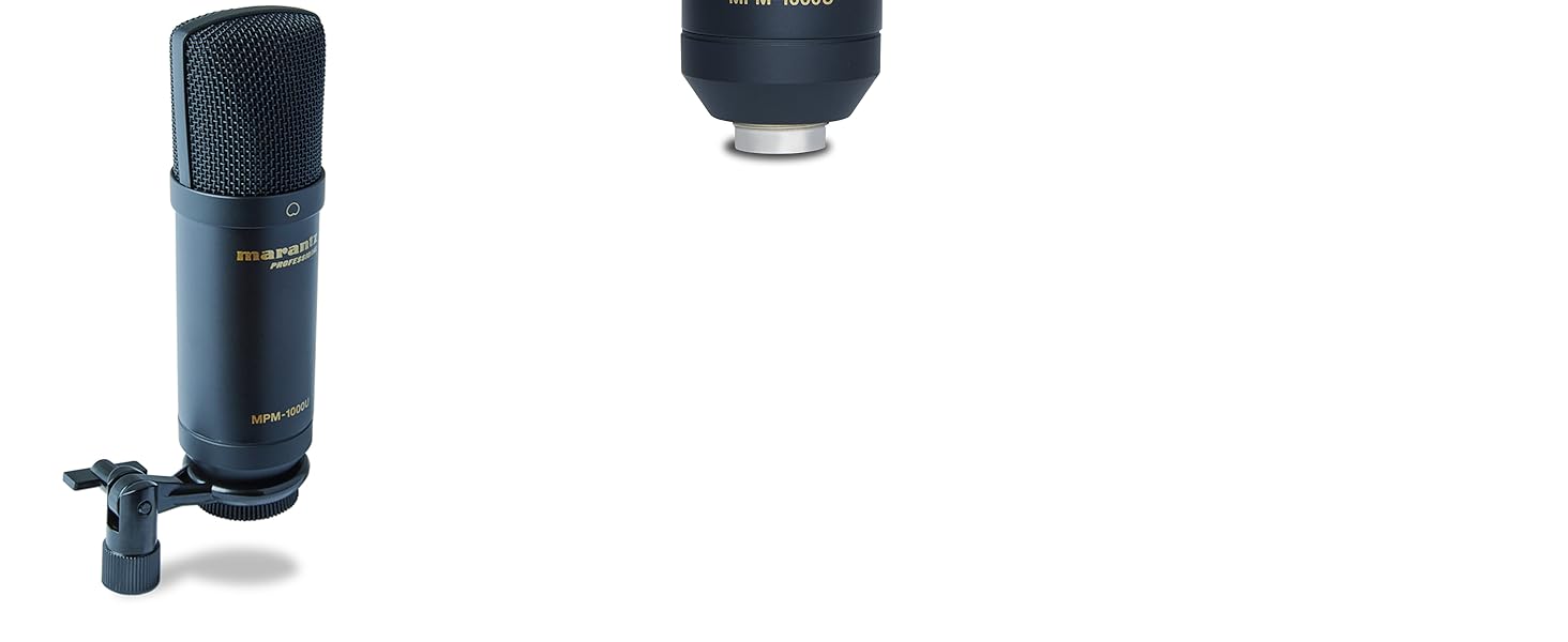 Marantz Professional MPM-1000U: USB мікрофон з великою мембраною та нирковою характеристикою для подкастів, студії та геймінгу