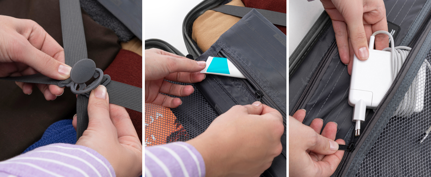 Набір валіз WITTCHEN COMODO Line: 4 шт. з ABS, телескопічний ручка, TSA-замок, 4 колеса, жовтий