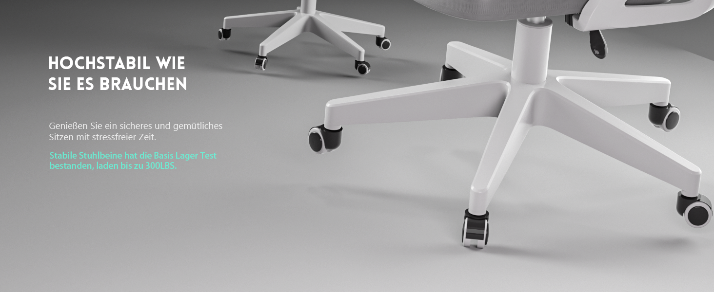 Ергономічне крісло для офісу та геймінгу з регульованими підлокітниками, широке сидіння