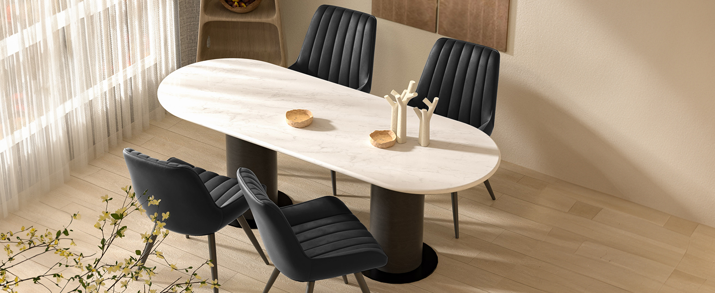 Hawthyhome Dining Chairs - 2 Pack - Dark Grey