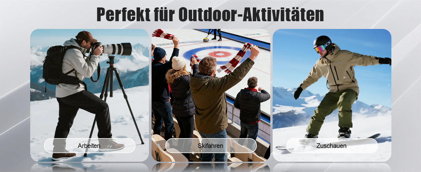 Електричний грілка для рук 2-в-1, 6000 mAh з магнітом, багаторазовий, 3 режими нагріву, USB-зарядка, компактний