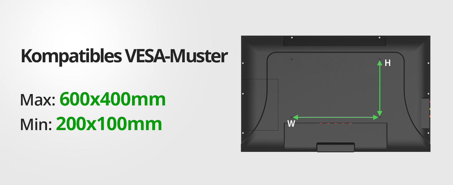 Кріплення для телевізора USX MOUNT на стіну з подовженою балкою, для LCD/LED/OLED телевізорів 37-80 дюймів, витягування 814 мм, регульоване нахилом та поворотне на 180°, VESA до 600x400 мм, вантажопідйомність до 45 кг, ідеально для кутового монтажу