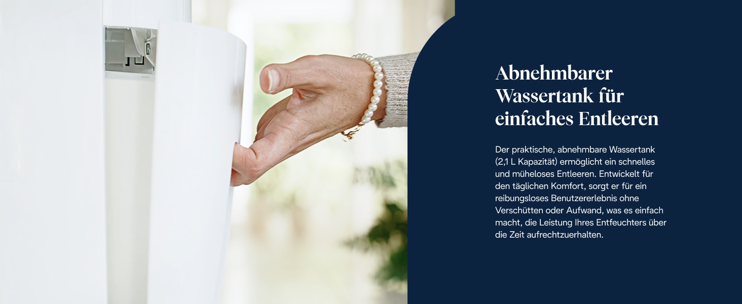 Зволожувач повітря De'Longhi AriaDry DEXD216RF з фільтрацією та функцією осушення, 16 л/день, R290, чорний