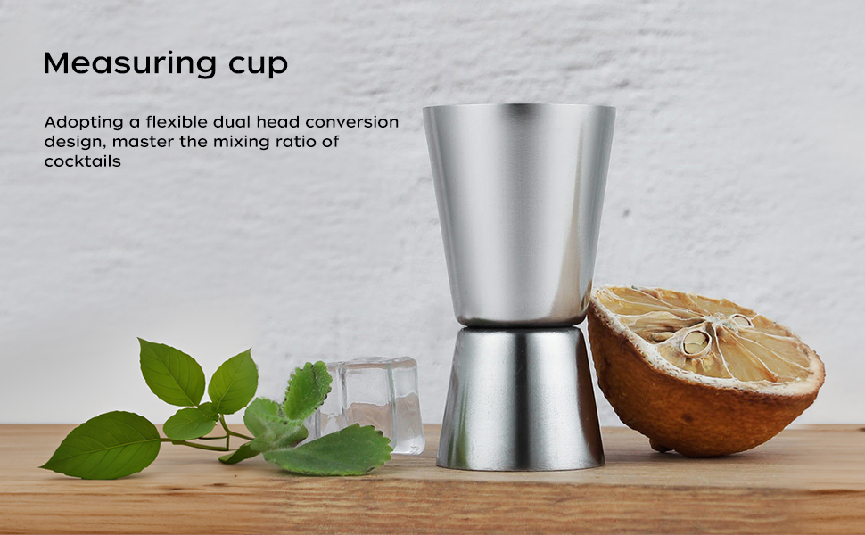 Набір бармена з нержавіючої сталі 14 предметів, 750 мл - професійний, для приготування коктейлів, барний інструмент, подарунок