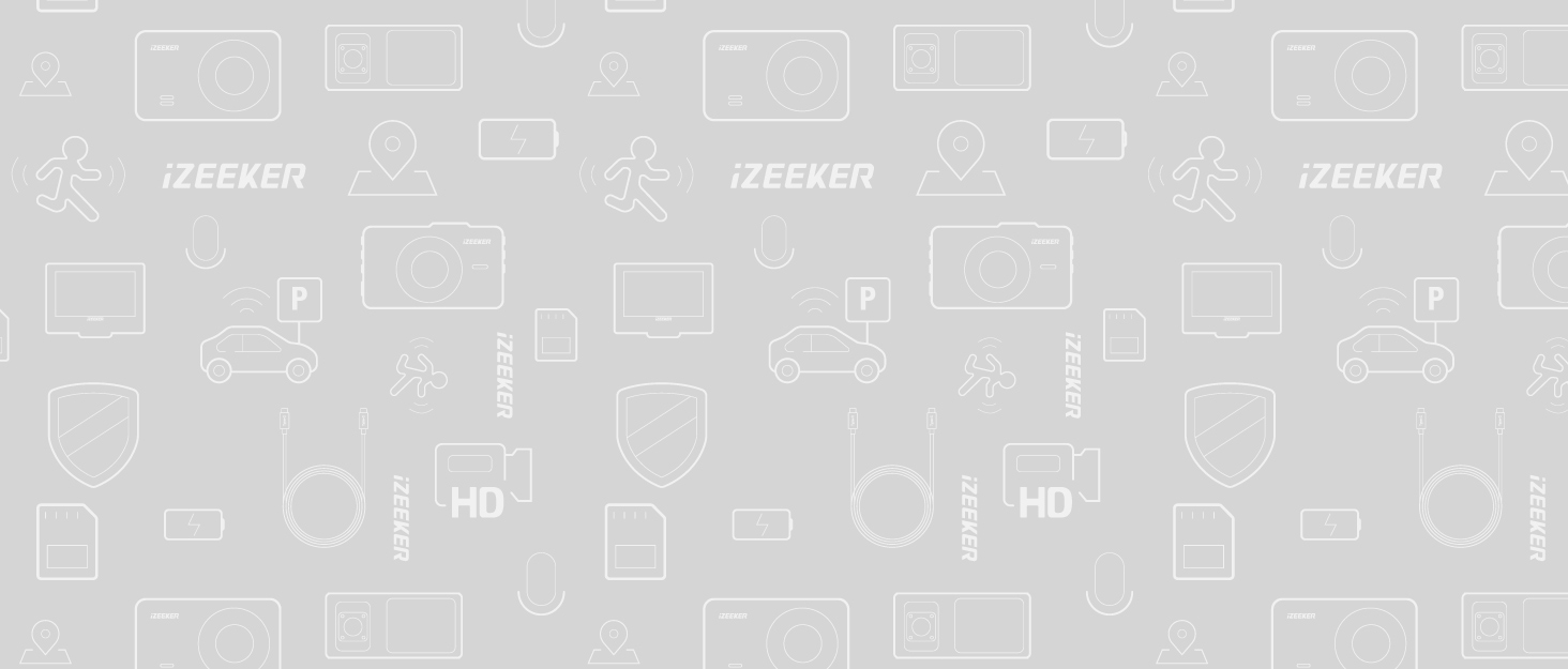 iZEEKER Dashcam 2.5K: Автомобільна камера з Wi-Fi, 1440P, 32GB, Нічне бачення, WDR, G-сенсор, Loop-запис, Паркувальний режим 24/7