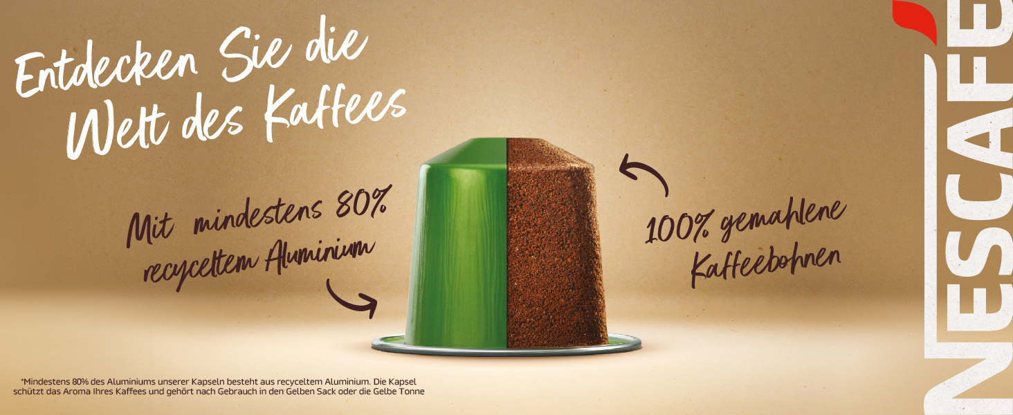 Набір кавових капсул NESCAFÉ Farmers Origins для Nespresso, 4 смаки, 60 капсул (6х10 шт)