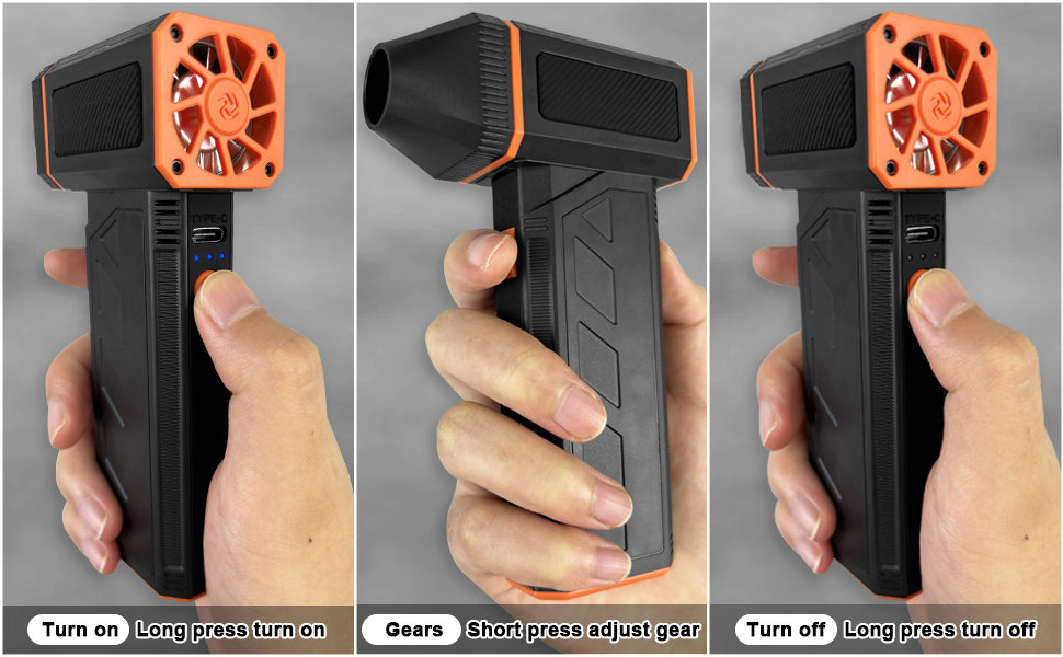 Пилосос для чищення повітрям JNBGTU F31 PRO: для ПК, клавіатури, авто, дивану. 130000 об/хв