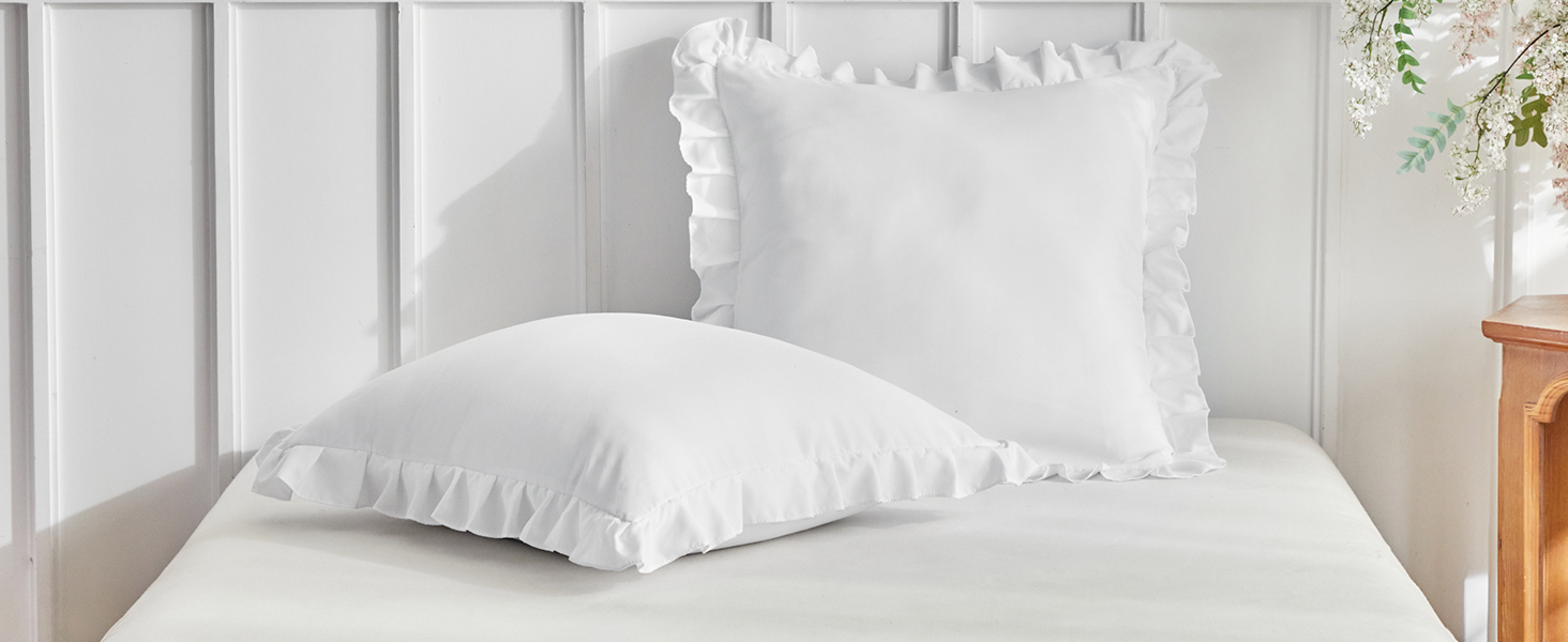 Комплект постільної білизни Lekesky 135x200 (4 шт.) - сірий, квітковий принт, поліестер мікрофібра, з блискавкою