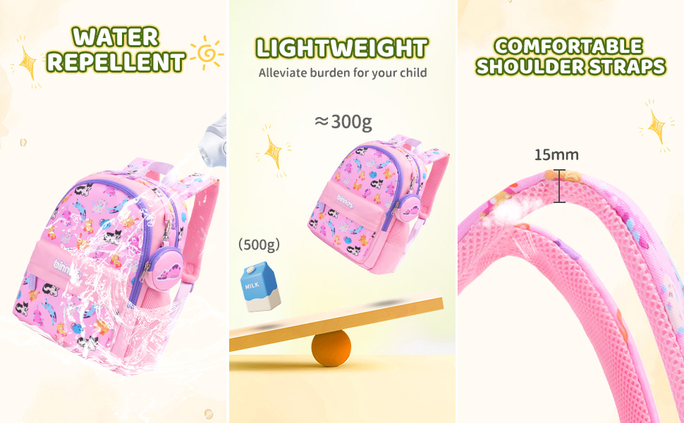 Дитячий рюкзак SUN EIGHT для хлопчиків та дівчаток: легкий, міцний, для садка, школи та подорожей (фіолетовий)