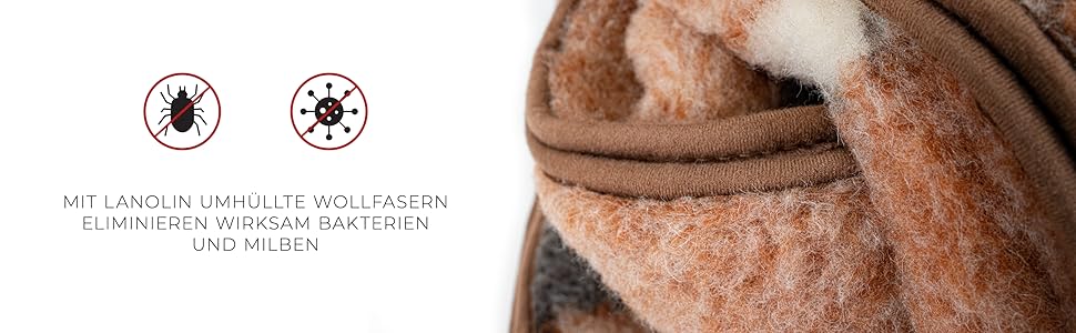 Плед з мериносової вовни, 240x200 см - теплий та м'який плед з 100% мериносової вовни, в клітинку, вага 500г/м2, дихаючий матеріал