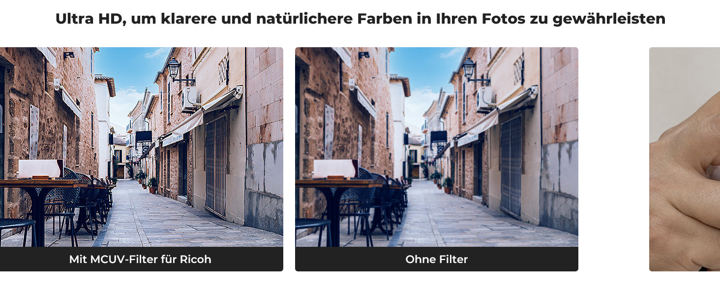 Фільтр UV K&F Concept для Ricoh GR II/III/IV/IIIx/IIIx HDF - захист об'єктива