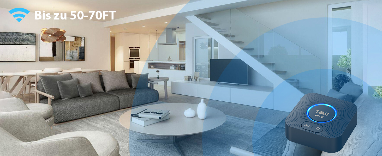 1Mii B06HD Bluetooth 5.1 Аудіоприймач: HiFi, aptX HD, Low Latency, 3.5mm/Cinch, 15 годин роботи