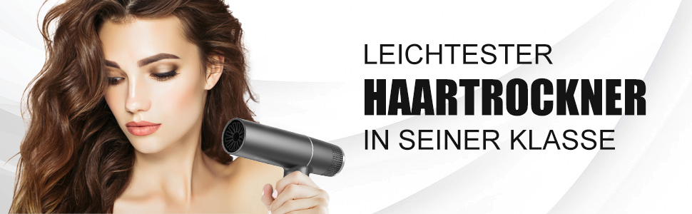 Фен Slopehill з унікальним безщітковим мотором | Інтелектуальна діагностика несправностей | Інноваційний мікрофільтр | Oxy Active Technology | LED-дисплей | 268г, 2000W (Сірий)