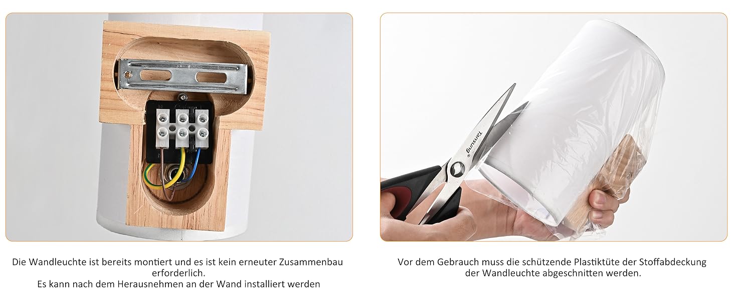 Стійка лампа Gleonlux з дерева, вінтажний стиль, E14, бохо, індустріальна для дому, 10x13.3x18 см