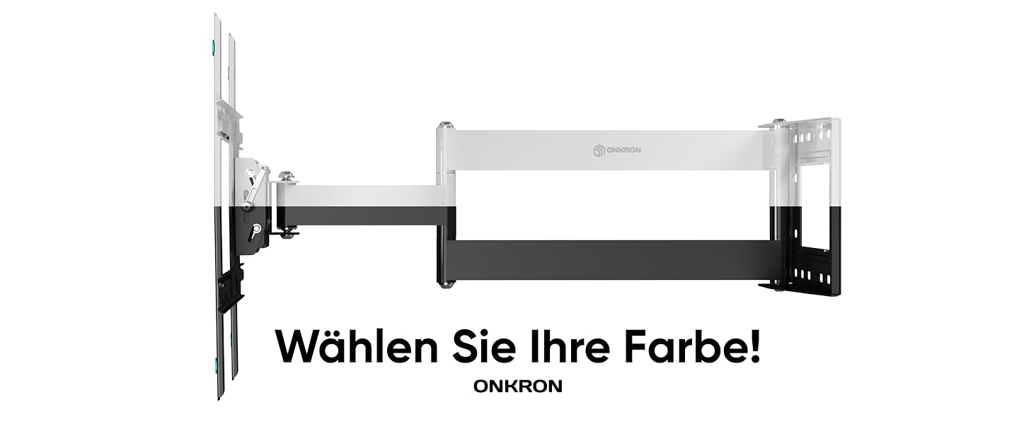 Кріплення для телевізора ONKRON M7L-B: поворотне, для 40-75