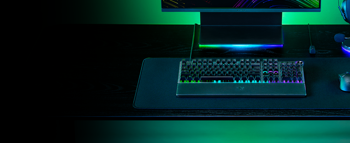 Клавіатура Razer Huntsman V3 Pro 60% - Механічна, Оптична, QWERTZ DE, Чорна