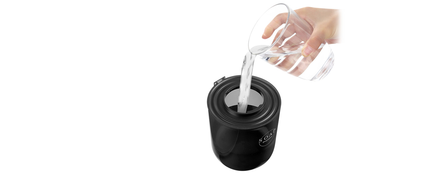 Автоматичний диспенсер для рідкого мила Cuteefun, 400 мл, сенсорний, індикатор заряду, 4 рівні дозування, для ванної/кухні, чорний