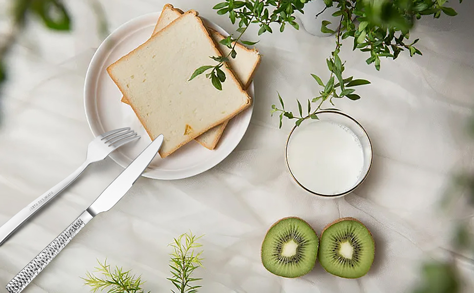 Набір столових приборів TEAMFAR, 30 предметів, нержавіюча сталь, полірована, для 6 осіб. Ідеально для дому, ресторану, вечірки. Сучасний набір з ножем, виделкою, ложкою. Безпечний, можна мити в посудомийній машині.