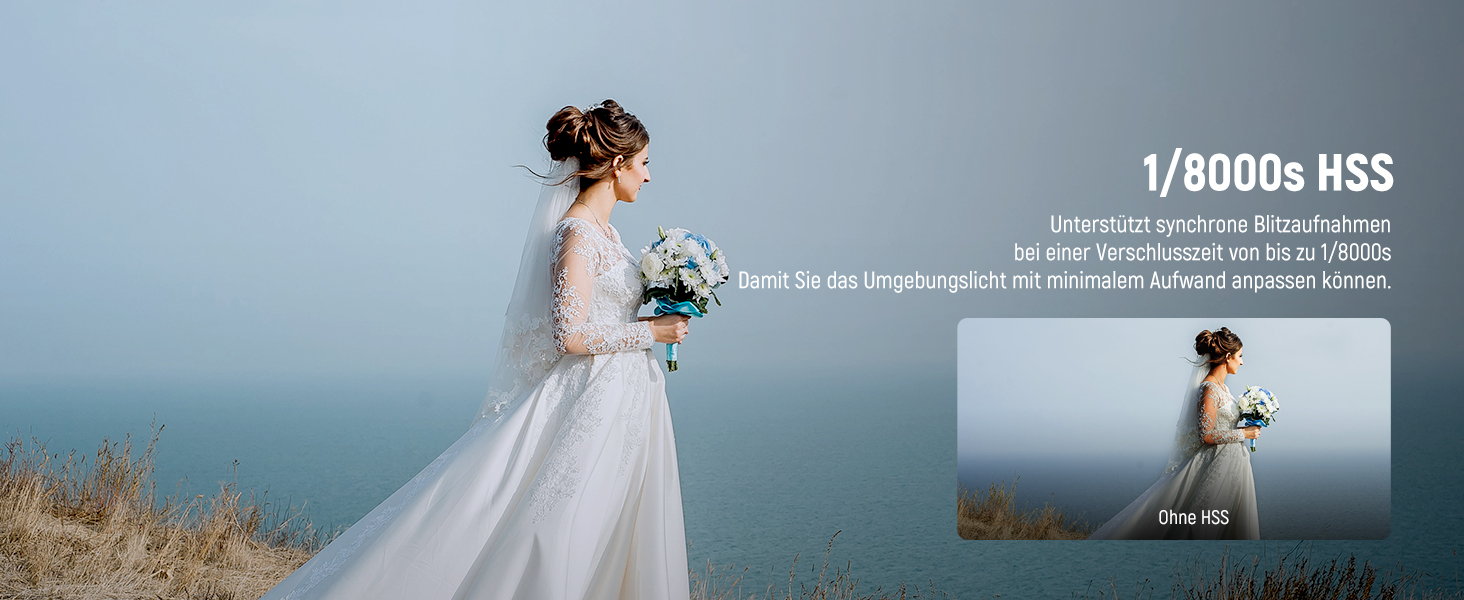 NEEWER NW760-S TTL спалах Blitz Speedlite для камер Sony DSLR, 76Ws GN60, 2.4G, 1/8000s HSS, TCM, 230 спахів, 0.1-2.7s