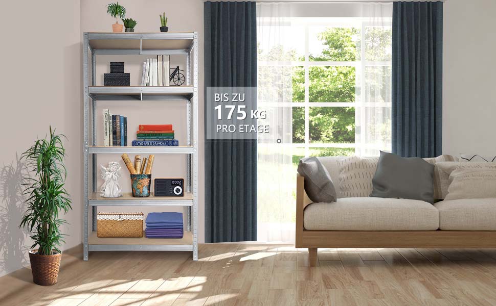 Ribelli Heavy-Duty Shelving Unit