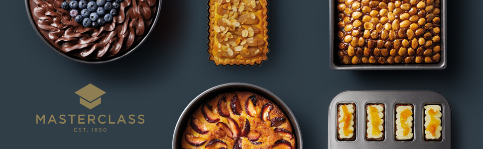 Форма для випікання MasterClass Crusty Bake, глибока антипригарна кругла форма зі знімним дном, Ø 30 см, 7 см, вуглецева сталь, сіра