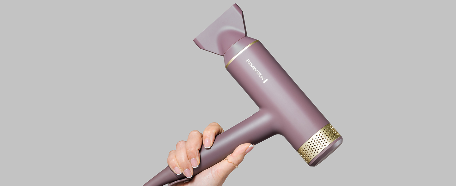 Фен для волосся Remington AIRvive EC8930 з безщітковим цифровим двигуном, іонізацією та анти-фриз технологією, 12 режимів, дифузор та насадка для стайлінгу