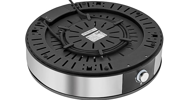 Електрична млинниця WMF Lono 1600 Вт, антипригарна, 33 см, для млинців і крепів, з лопаткою та розподілювачем тіста