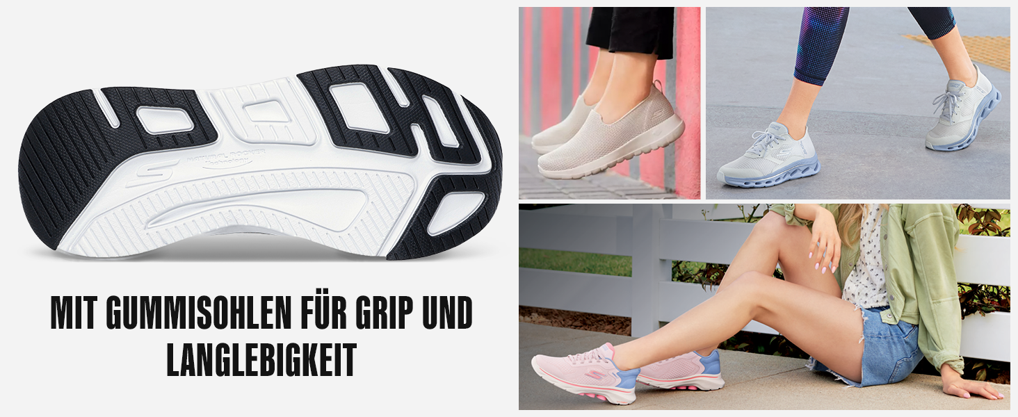 Сандалі жіночі Skechers Go Walk Flex Taupe текстильні 41 EU
