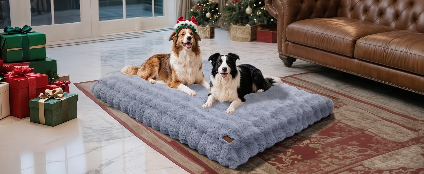 Крісло-ліжко для собак BingoPaw: м'яке, велике, водонепроникне, знімне, неслизьке, для великих та середніх собак, сіре, 90x60x10 см