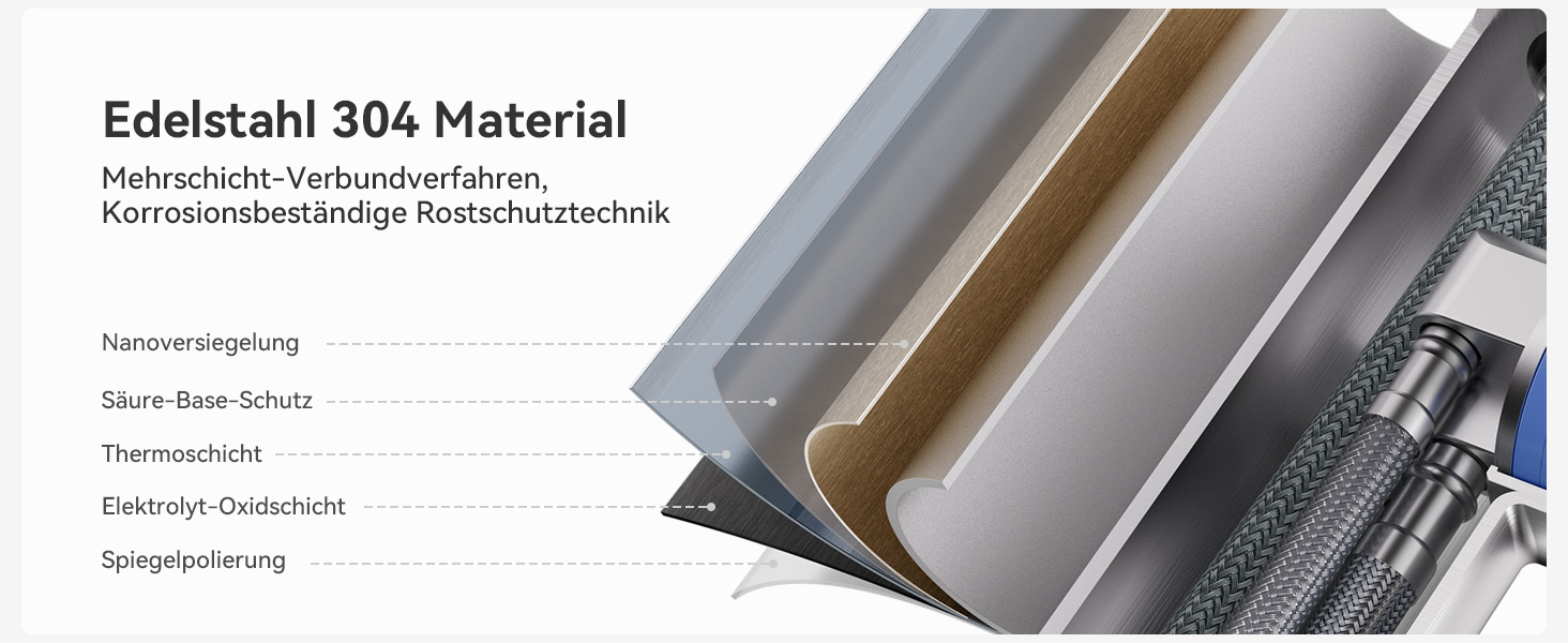 Чорний кухонний змішувач CECIPA SOFETIY SERIE з висувною лійкою, нержавіюча сталь, 360° обертання, 2 режими струменя