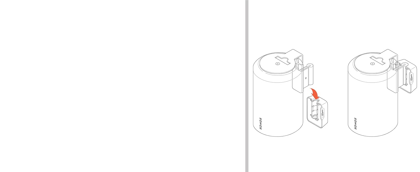 Підставка Vogel's SFS 4113 для Sonos ERA 100: стильна та надійна | Білий колір | З кабелепроводом, сертифікована TÜV | 82 см | 1 шт.