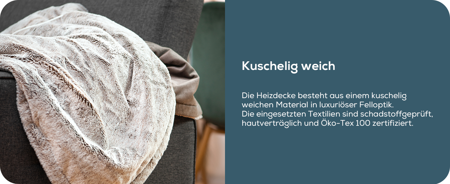 Електрична ковдра Beurer HD 150 XXL Nordic: 200x150 см, 6 температурних режимів, автоматичне вимкнення, машинне прання, тепла пухнаста текстура, колір тауп