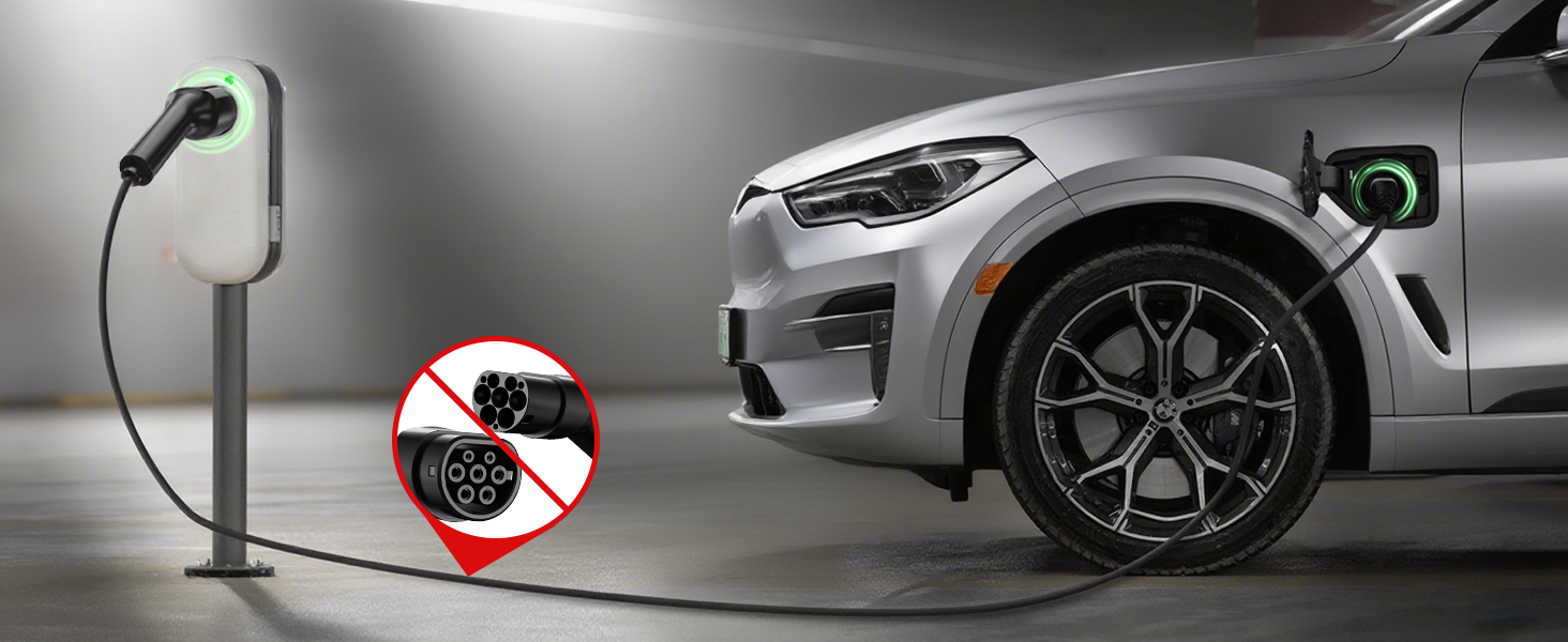 Кабель зарядки GONEO Typ 2 (11кВт, 16А) 8м для електромобілів (Tesla, BMW, VW, Audi), IP54, водонепроникний, з TPU, у комплекті сумка