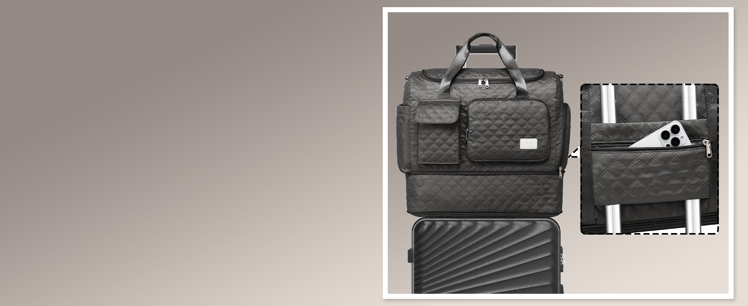 Набір валіз Joyway 6шт: велика, середня, маленька, сумка, косметичка, TSA-замок, зелений/чорний