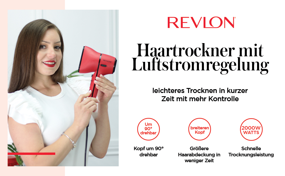 Фен Revlon RVDR5823 Fast & Light з контролем повітряного потоку