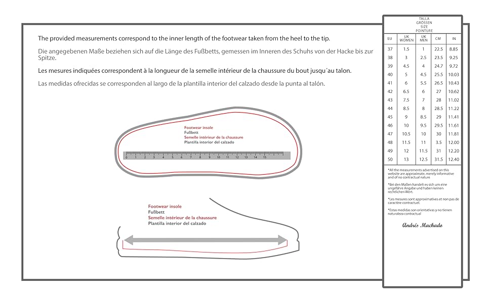 Тапочки Andrés Machado Unisex Dynamic, 44 EU, Чорний/Червоний