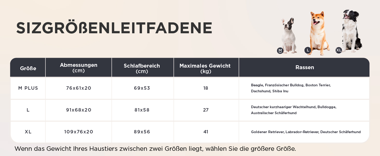 BEDSURE Лежанка для собак великих порід - ортопедична лежанка для собак 91x68x20 см з м'яким флісовим покриттям, ковзаюча лежанка з високим бортиком сірого кольору L 91 x W 68 x H 20 см