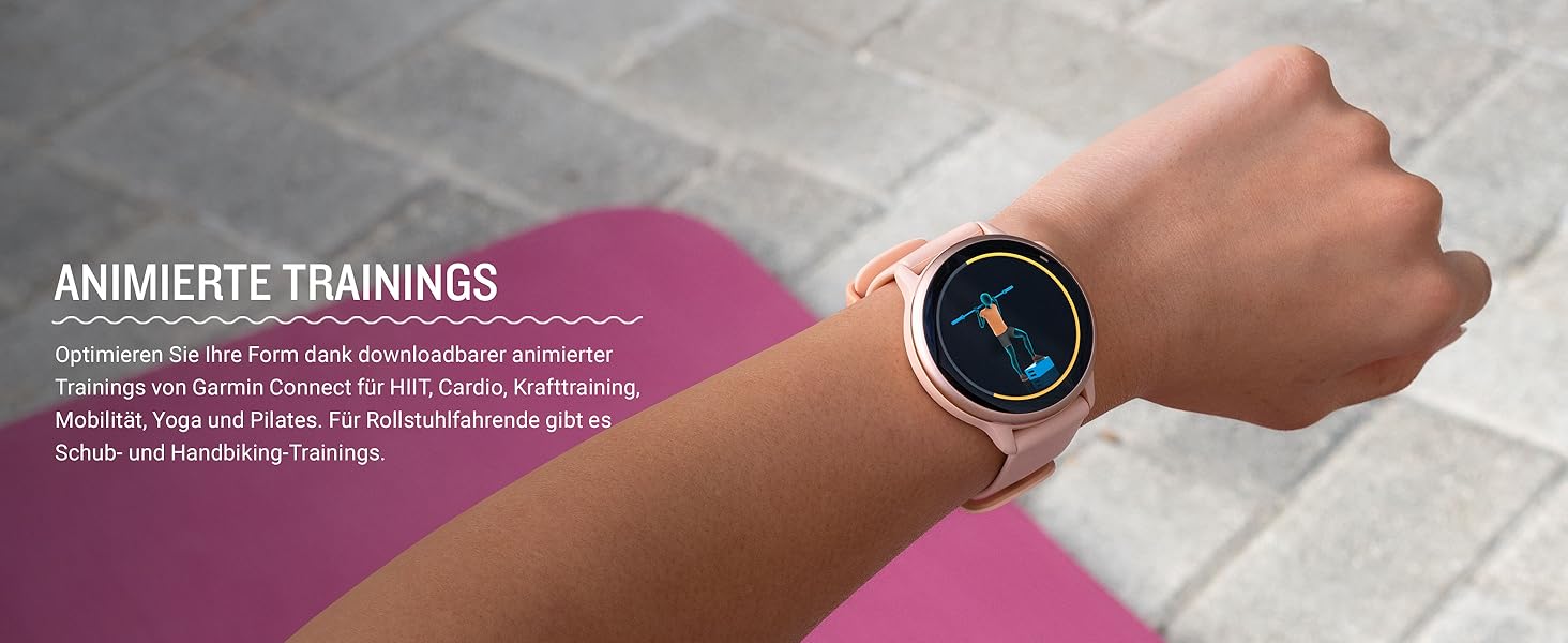 Розумний годинник Garmin vívoactive 6 42mm - фітнес-трекер з AMOLED-дисплеєм, до 11 днів роботи від акумулятора, 80+ спортивних функцій, моніторинг здоров'я, сповіщення та Garmin Pay (чорний/сірий)