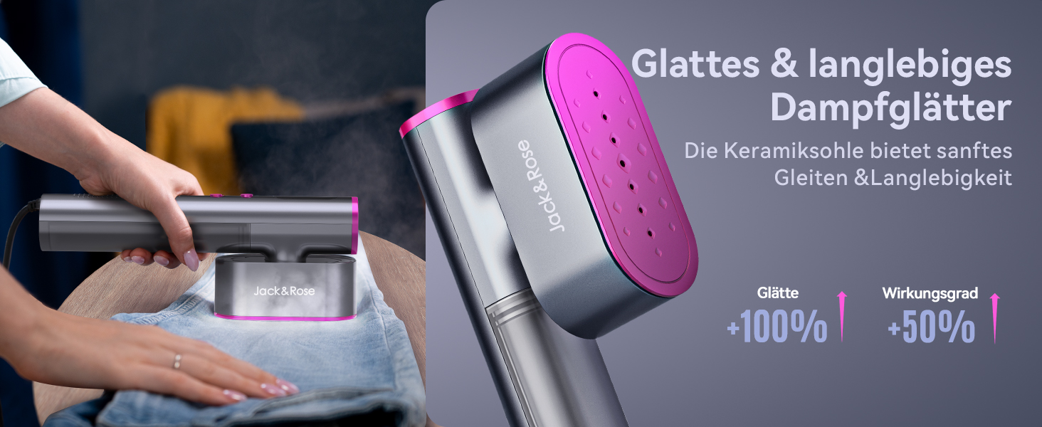 Портативний відпарювач для одягу 2-в-1 з регулюванням напруги 100-240V. Зелений (сірий). 1000W. Для подорожей