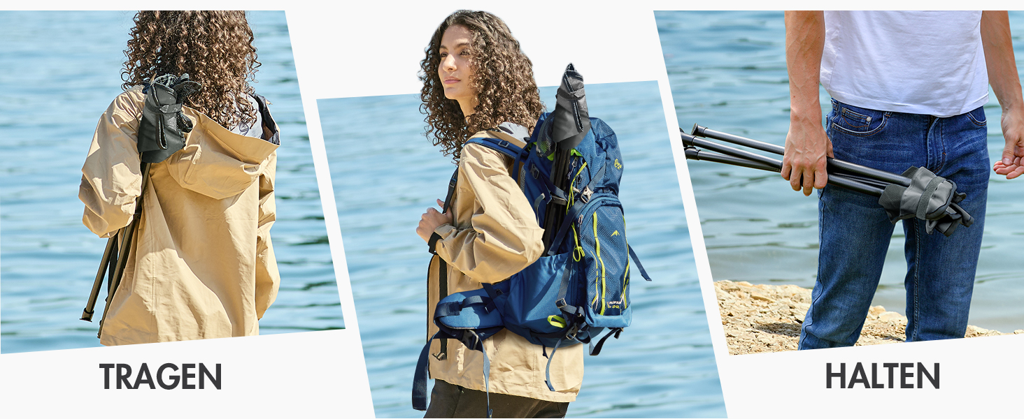 Складний туристичний стільчик з кишенею для риболовлі, кемпінгу та пікніків. Чорний, 53.3 см, до 102 кг.