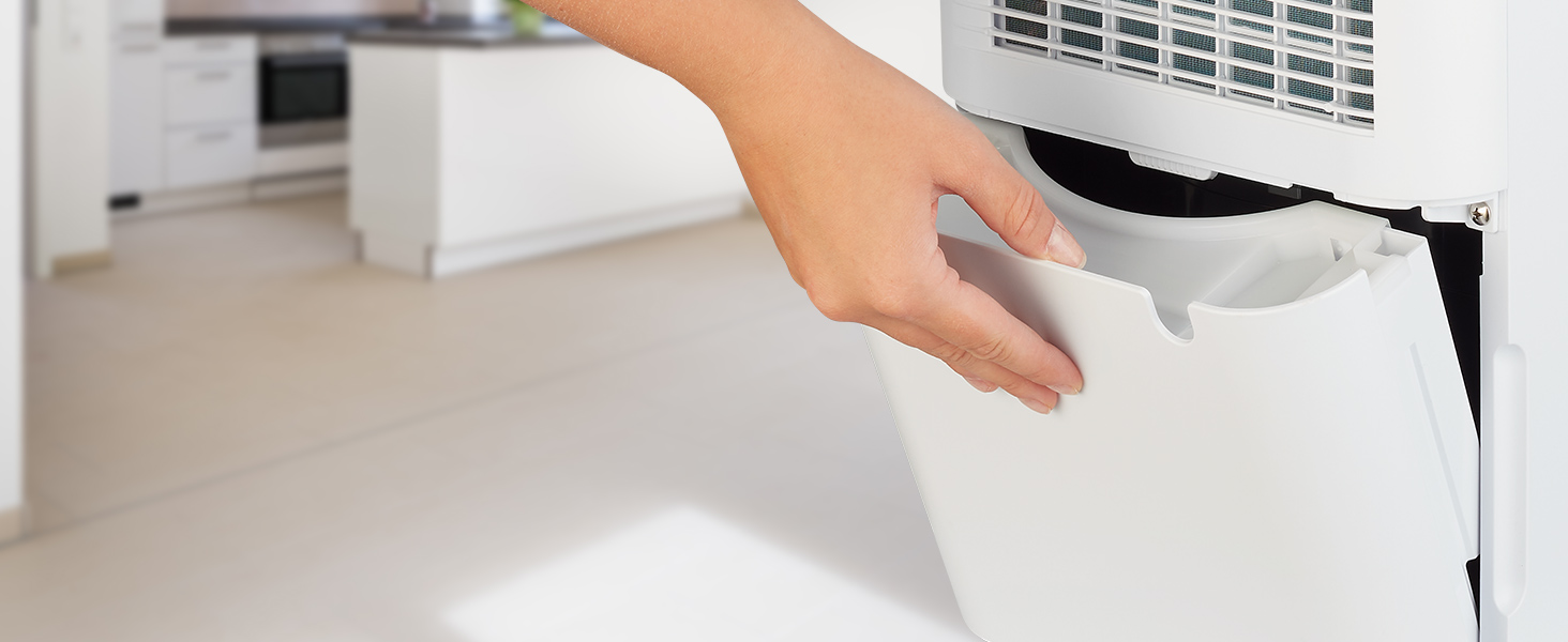 Електричний осушувач повітря MEDION DH10 - 12л, 15м², тихий, з таймером