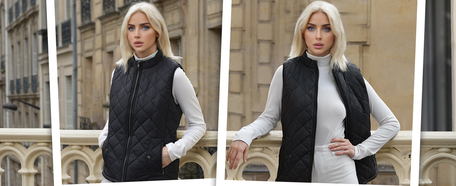 Жіноча степкова жилетка Steppweste S F12# Khaki: тепла, легка, для осені/зими