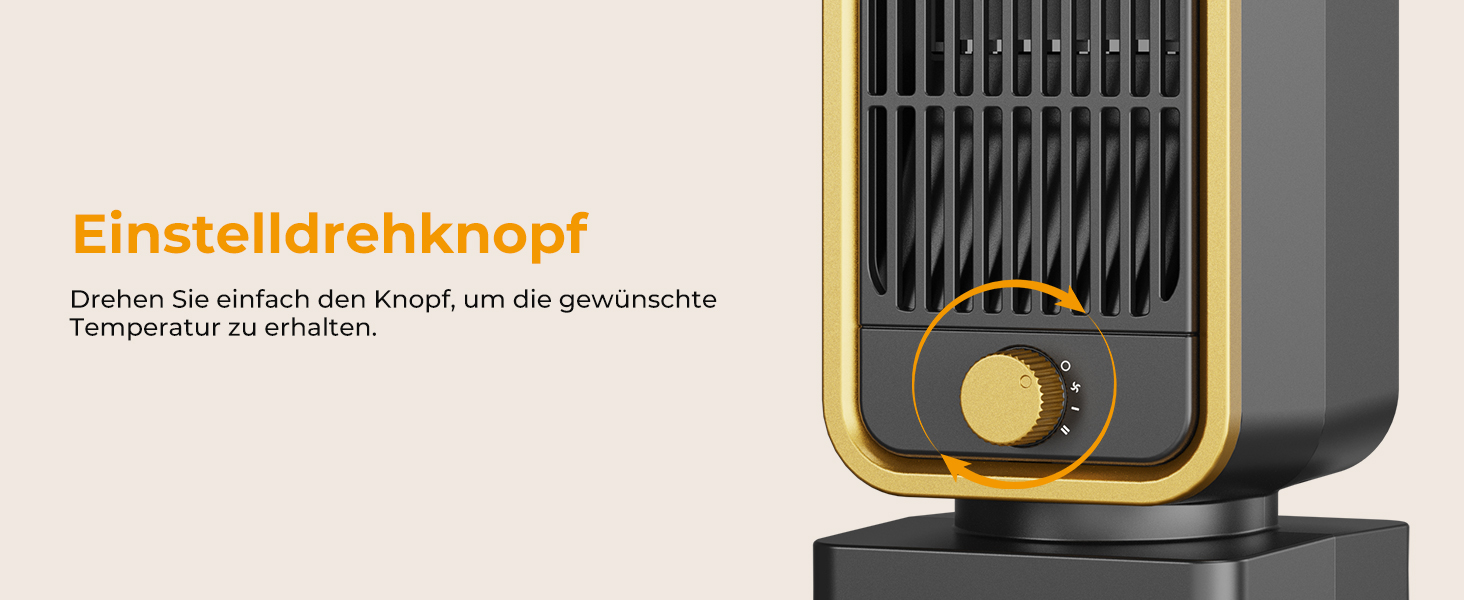 Електричний обігрівач 2000W з енергозбереженням, тихий, 3 режими, PTC кераміка, швидкий нагрів, ECO режим, пульт, таймер 12H, поворот 70°, для офісу, спальні, ванної кімнати (чорний)