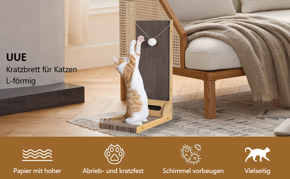 Ліжко для кота на батарею, грілка для кота, підвісне ліжко для кота, ліжко-грілка для кота, ліжко для кота з м'яким плюшевим покриттям, складане ліжко-гамак для кота на батарею, сірий колір 45x30 см (когтеточки для кота коричневого кольору)