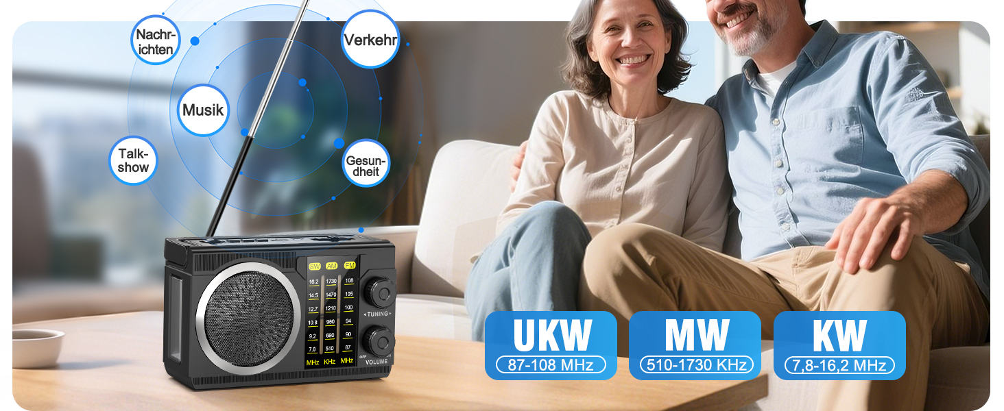 PRUNUS J-135 Радіо на сонячній енергії AM/FM/SW з акумулятором 1800mAh, Bluetooth 6.0, USB, TF-карта. Ностальгічне радіо-кофеварка для кемпінгу, надзвичайних ситуацій та активного відпочинку